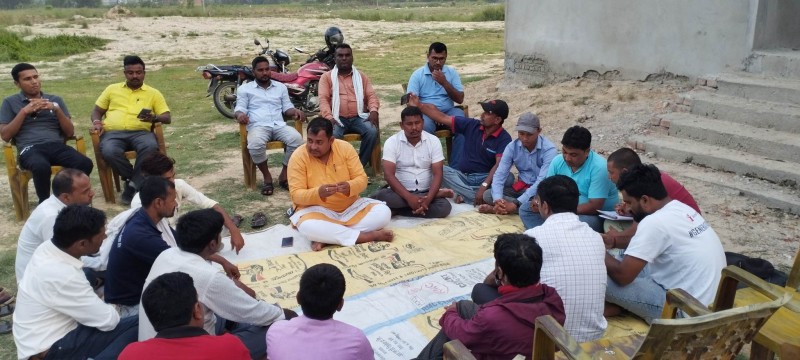 ग्रामीण पत्रकार समाज पर्साको पहिलो बैठक पटेर्वासुगौलीमा सम्पन्न