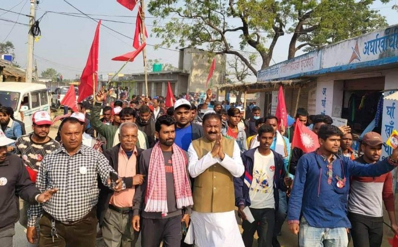 पर्सा -३ मा गुप्ताको जित निश्चित , नेता गुप्ता प्रति मतदाताहरुको जनलहर । 