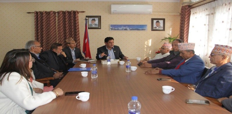 सरकारी उद्योगको सञ्चालन मोडालिटी तय गर्न एमालेको उद्योग विभागको आग्रह