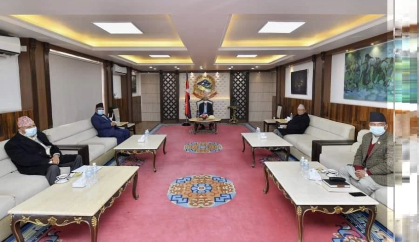 प्रचण्डद्वारा एमसीसीलाई चुनाव पछि निर्णयमा लाने प्रस्ताव