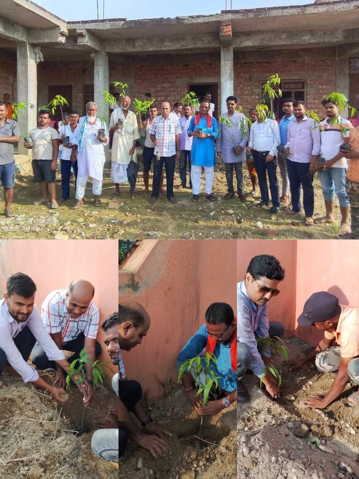 सिवर्वा युवा क्लबद्वारा वृक्षा रोपन कार्यक्रम सम्पन्न ।