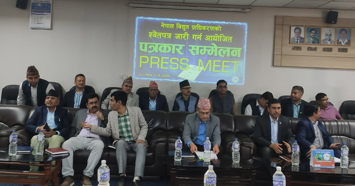 पाँच अर्ब बढी घाटामा विद्युत प्राधिकरण