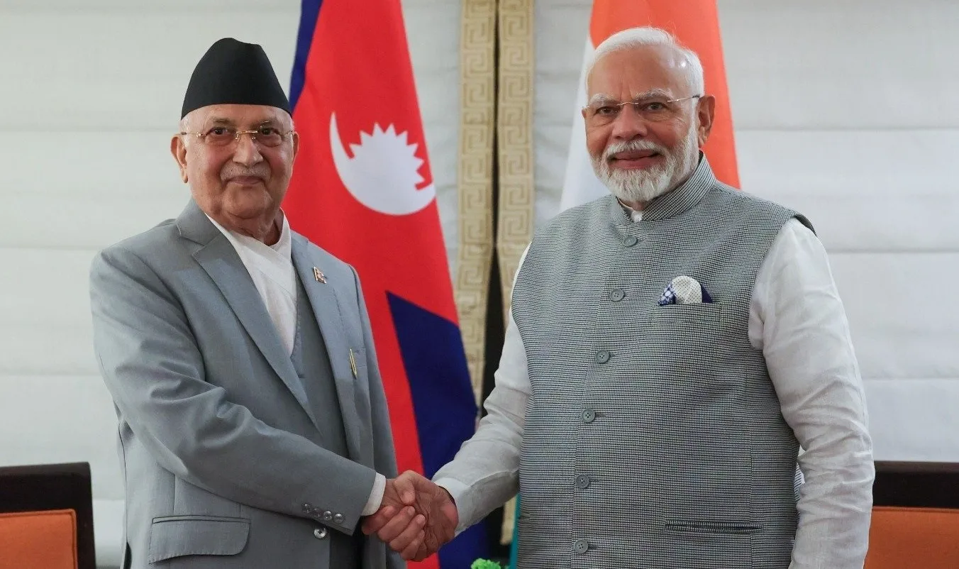 प्रधानमन्त्री ओलीलाई भारतीय सकमक्षी मोदीको पत्र