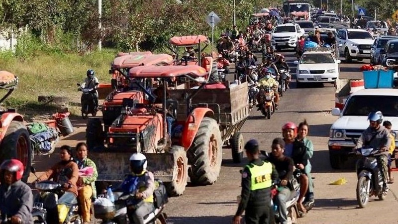 थाइल्यान्ड र क्याम्बोडिया सीमामा गोलाबारी हुँदा दुवैतर्फ गरी ७ जनाको ज्यान गयो
