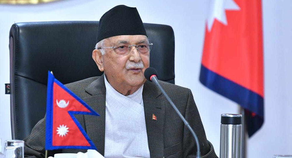 सरकारलाई बदनाम गर्न प्रतिपक्षीहरू जोडबलका साथ लागे : प्रधानमन्त्री ओली