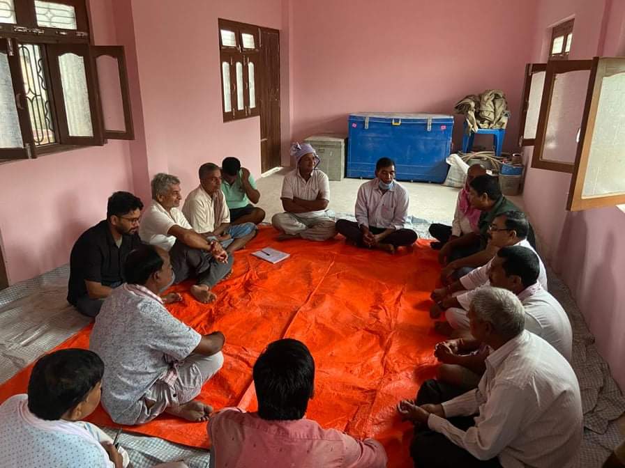 नेपाली कांग्रेस वीरगंज महानगरपालिका वडा नं २० को मासिक बैठक सम्पन्न।